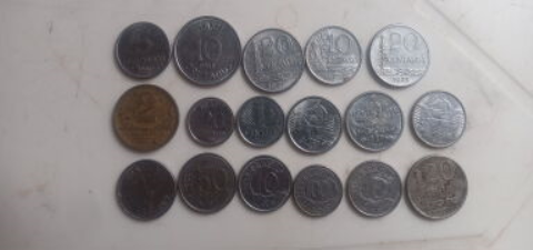 Vendo moedas antigas